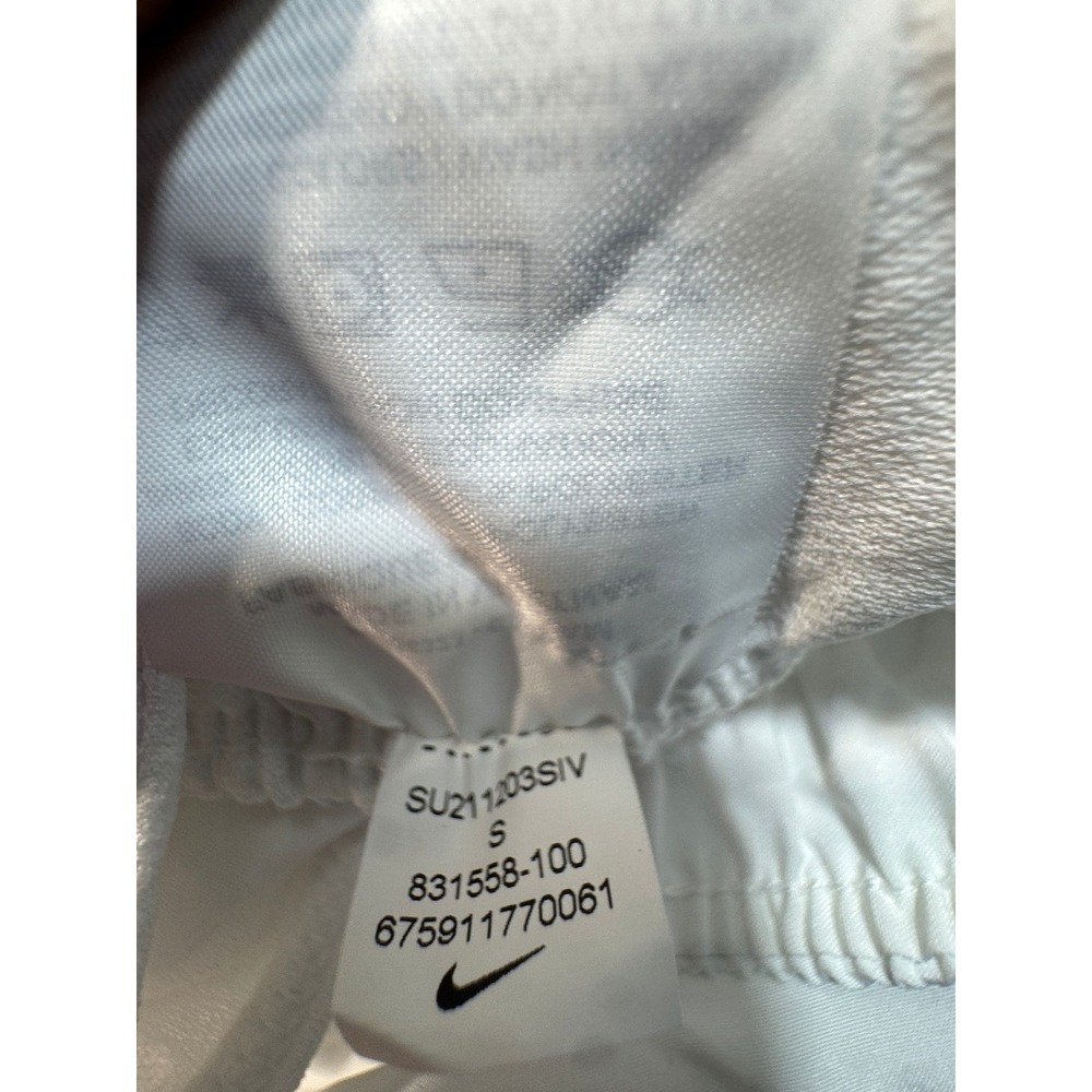 Nike Dri-FIT Running Shorts Womens Small White 831558-100